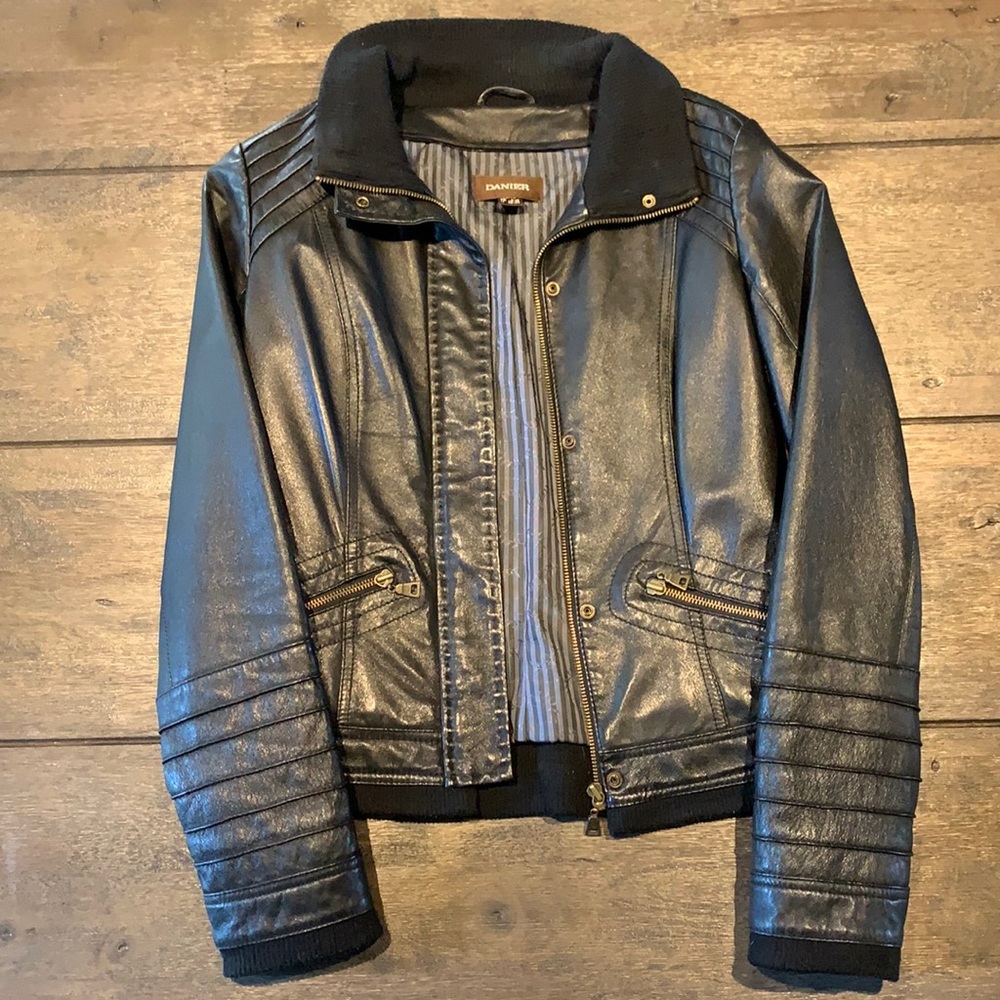 Danier Leather jacket, EUC